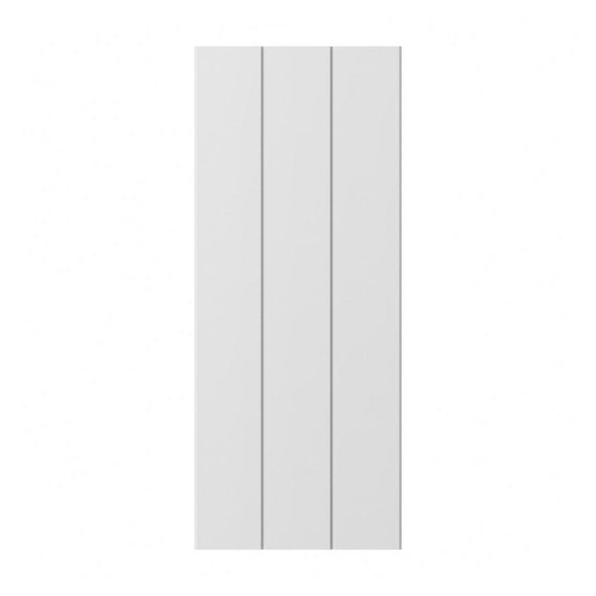 Dove Grey Tongue and Groove Full Height Wall Decor End 752mm