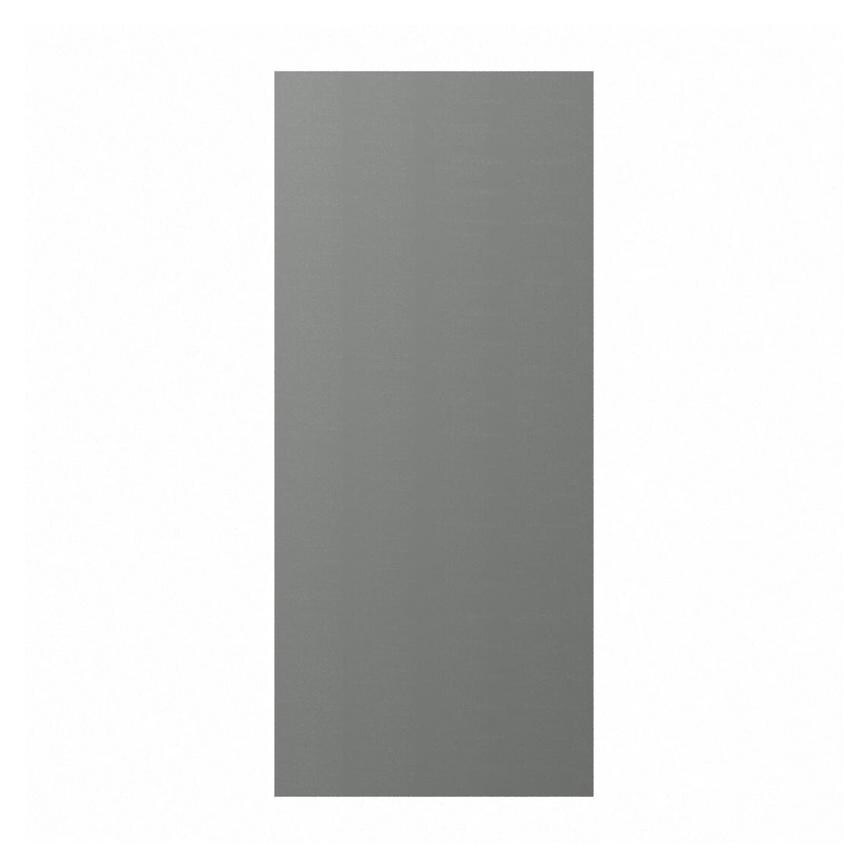 Super Matt Charcoal 16mm Tall Deep Wall Decor End