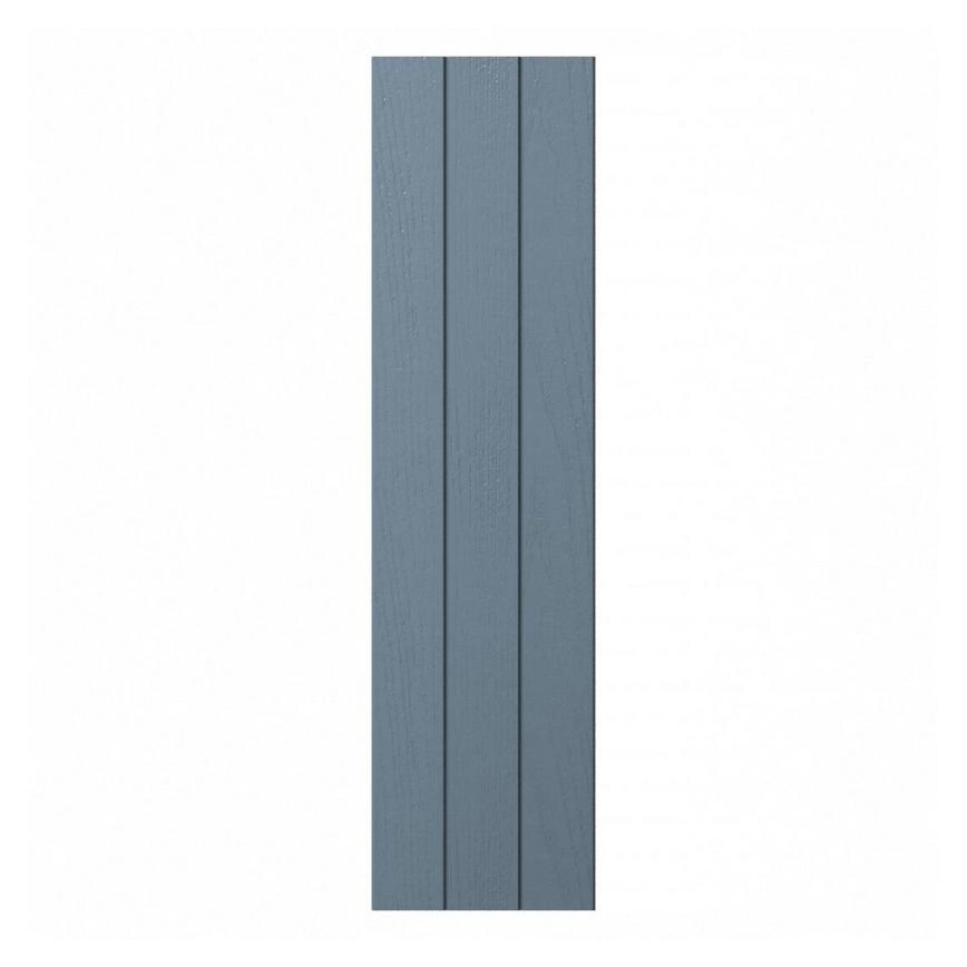 Chilcomb Navy Tongue and Groove Tall Wall Decor End 1182mmmm