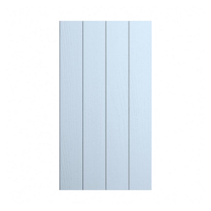 Chilcomb Dusk Blue Tongue and Groove Full Height Deep Wall Decor End