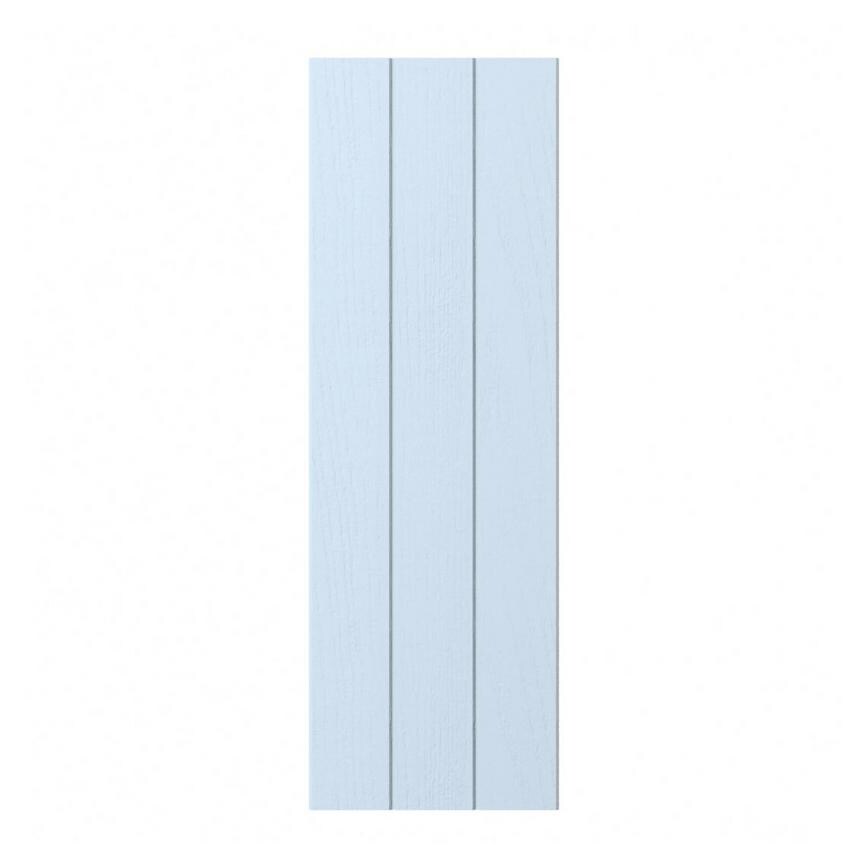 Chilcomb Dusk Blue Tongue and Groove Tall Wall Decor End 932mm