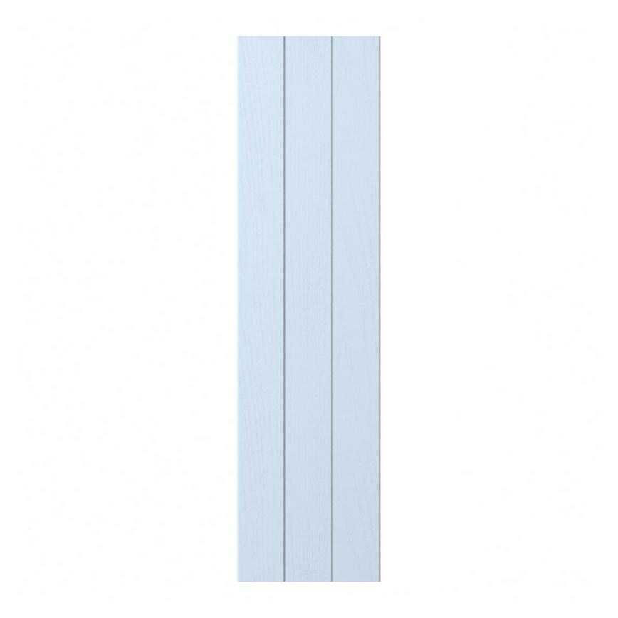 Chilcomb Dusk Blue Tongue and Groove Tall Wall Decor End182mm