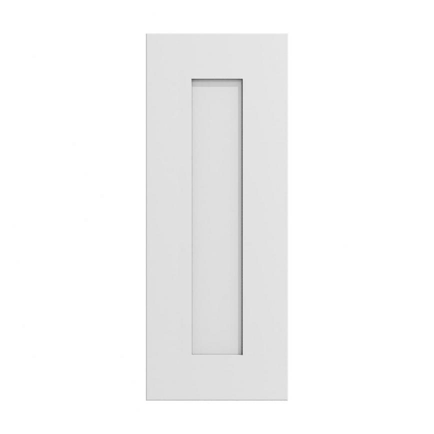 Chelford White Paintable Curved Base Decor End