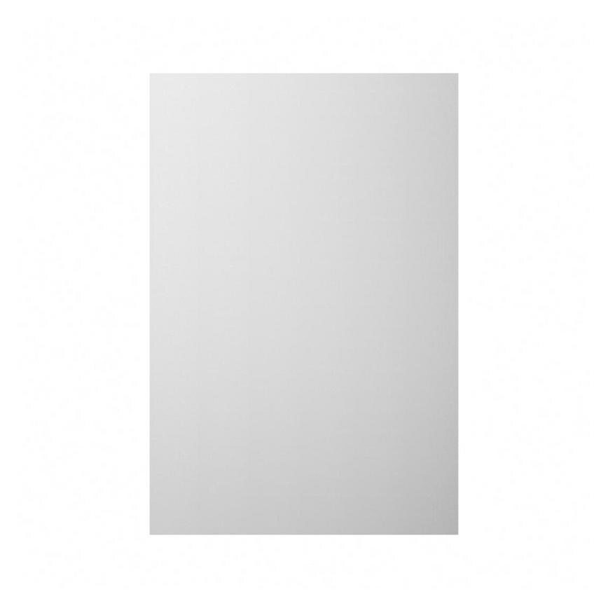 Super Matt Dove Grey 16mm Base Decor End Front