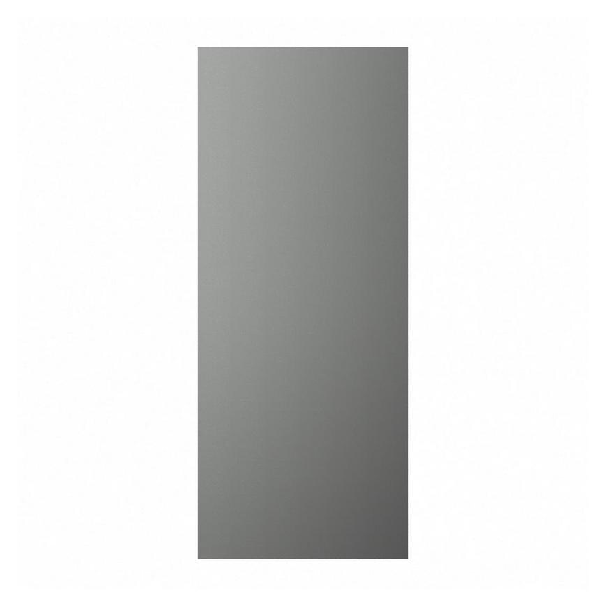 Gloss Charcoal 16mm FH Wall Decor End 752mm