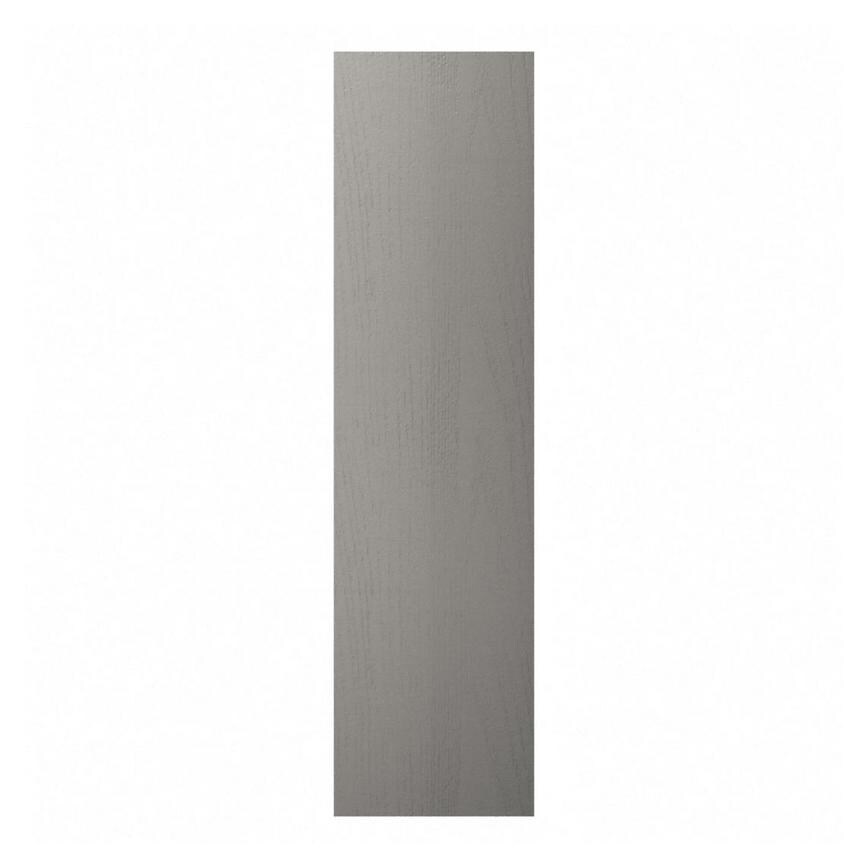 Charcoal 18mm Tall Tower Décor End 1182mm Front