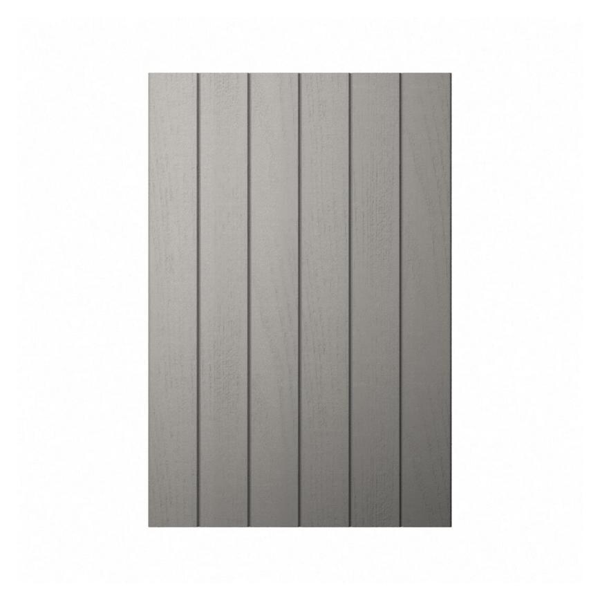 Charcoal Tongue and Groove Base Décor End