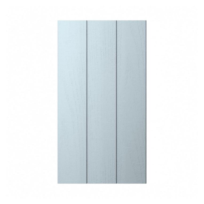 Dusk Blue Tongue and Groove Full Height Deep Wall Décor End