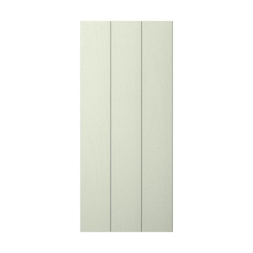 Sage Green Tongue and Groove Tall Deep Wall Décor End
