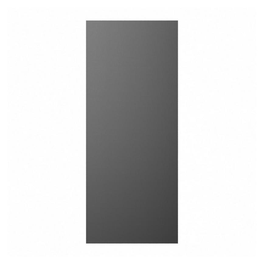Super Matt Black Full Height Wall Decor End 752mm