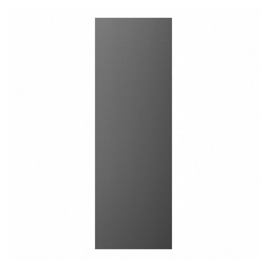 Super Matt Black Tall Wall Decor End 932mm
