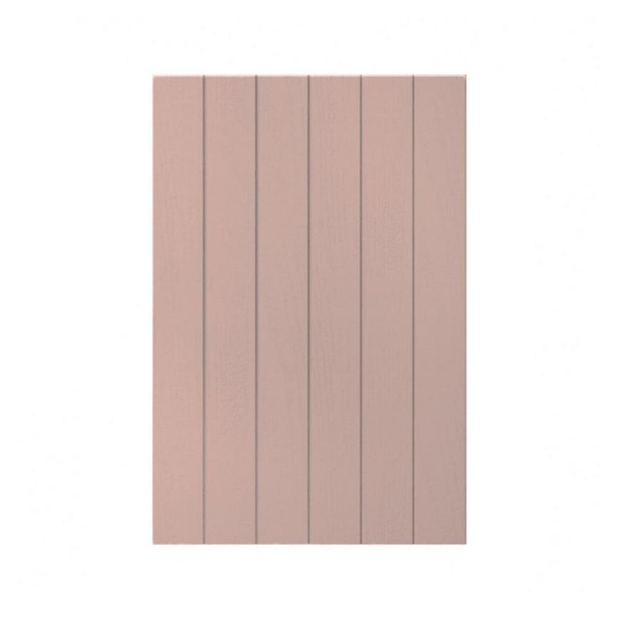Grained Antique Rose Tongue and Groove Base Décor End