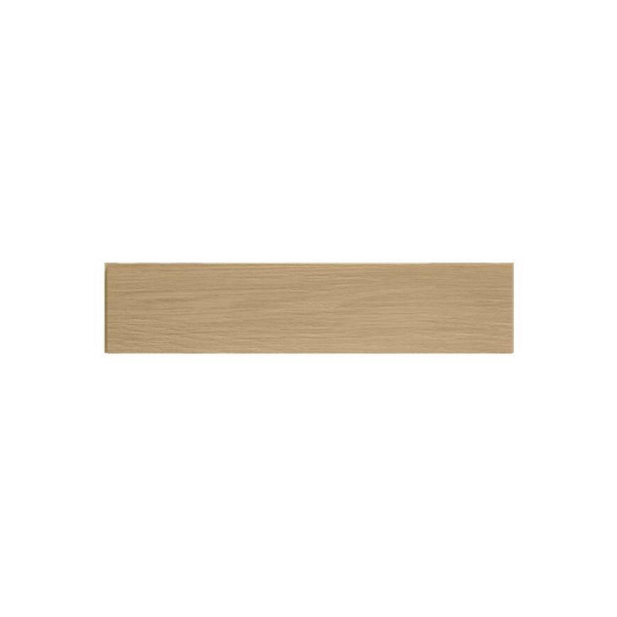 Grained Oak 600mm x 115mm Filler Panel Shown from the Front