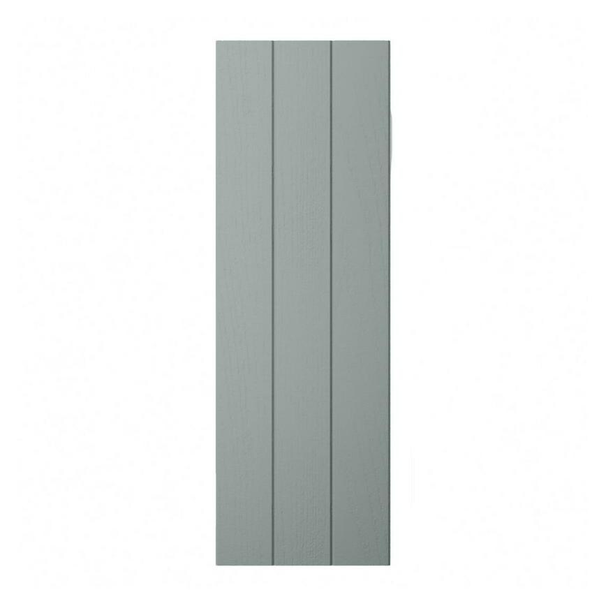 Grained Seafoam Tongue and Groove Tall Wall Decor End 932mm