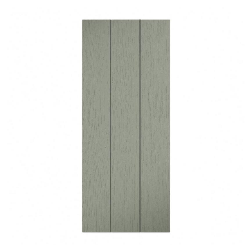 Halesworth Reed Green Tongue and Groove Full Height Wall Decor End 752mm