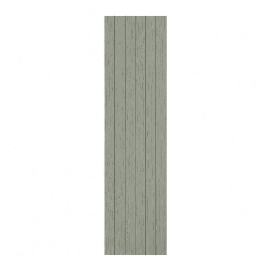 Halesworth Reed Green Tongue and Groove Tall Tower Decor End