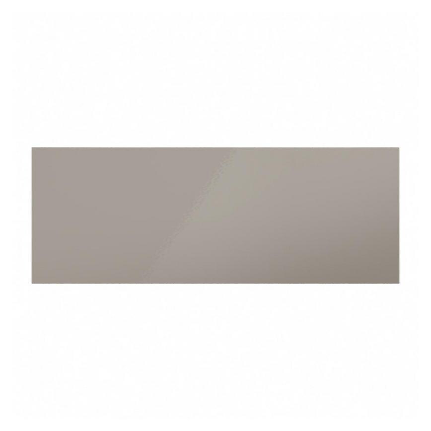 Clerkenwell Gloss Sand Grey Breakfast Bar Backing Panel