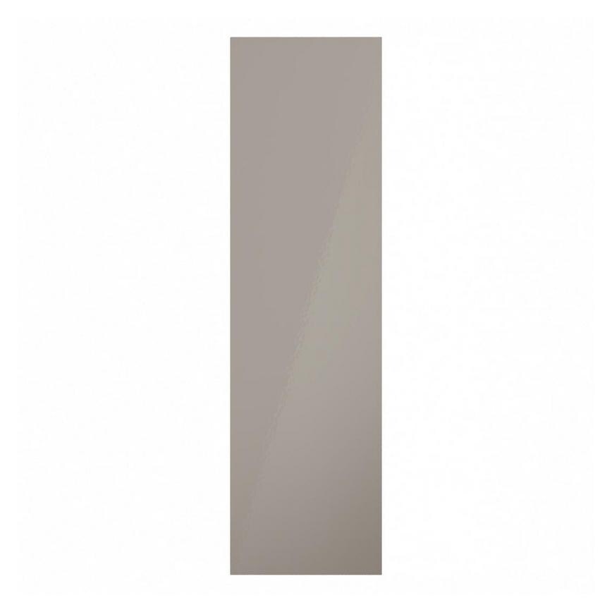 Hockley Mirror Gloss Sand Grey Tower Decor End