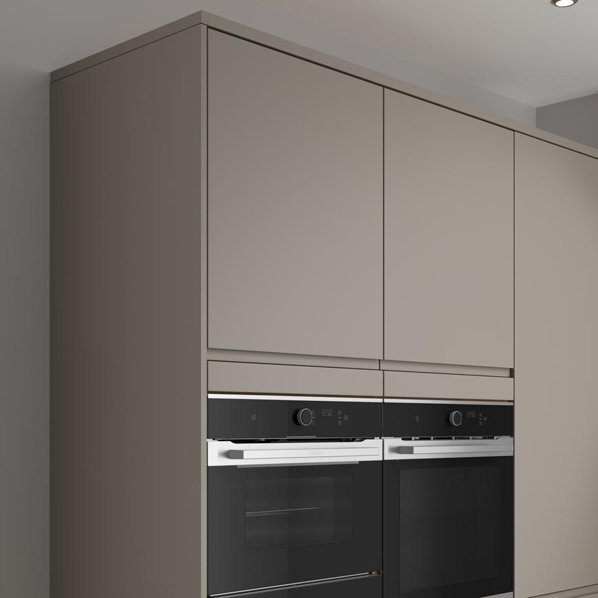 Clerkenwell Super Matt Sand Grey 2130mm x 595mm x 16mm End Panel