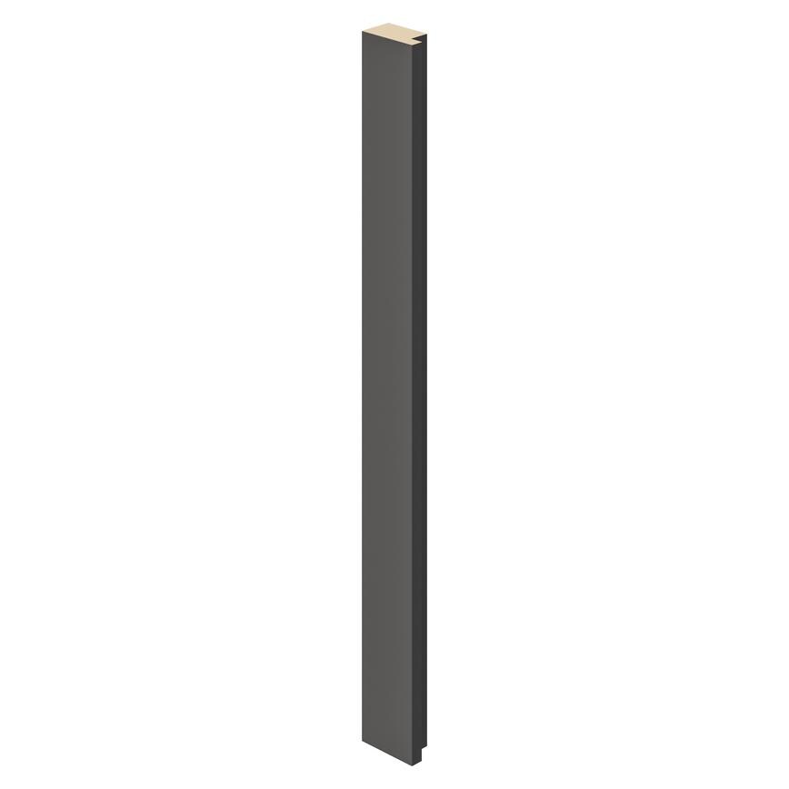 Chelford Charcoal Thick Decor End Post