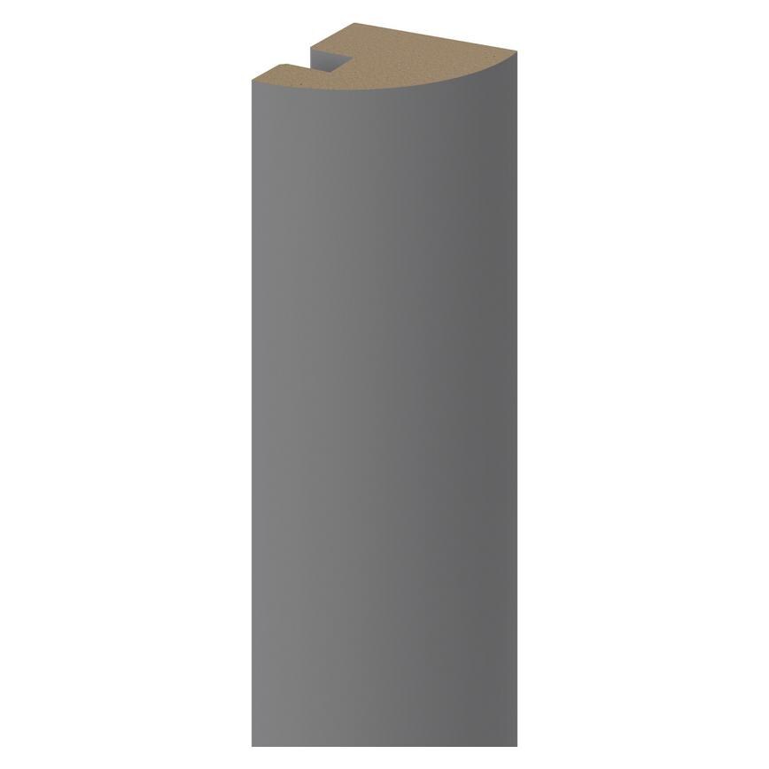 Clerkenwell Greenwich Gloss Slate Grey Curved Corner Post
