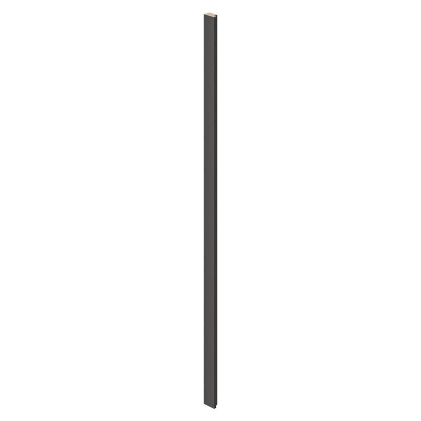 Chilcomb Charcoal Thick Decor End Post