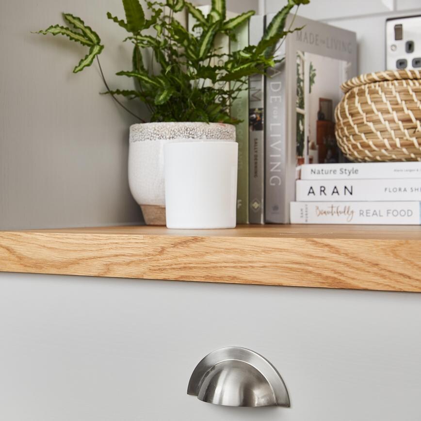 Earl Brushed Nickel Eff Cup Handle 104mm
