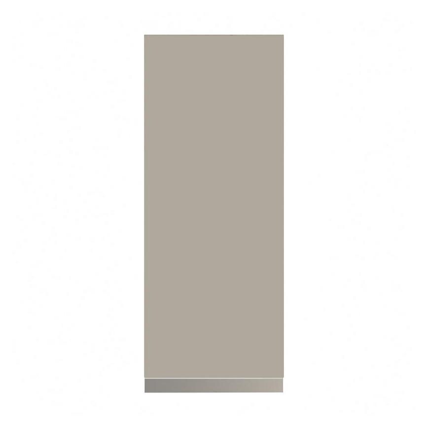 Clerkenwell Matt Metallic Titanium 900mm x 350mm Tall Kitchen Door Primary Cut Out