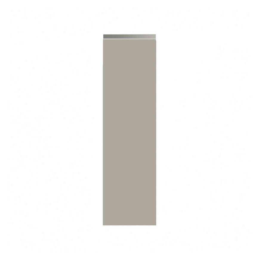 Clerkenwell Matt Metallic Titanium 720mm x 200mm Full Height Kitchen Door Primary Cut Out