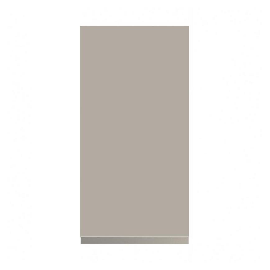 Clerkenwell Matt Metallic Titanium 900mm x 400mm Tall Kitchen Door Primary Cut Out