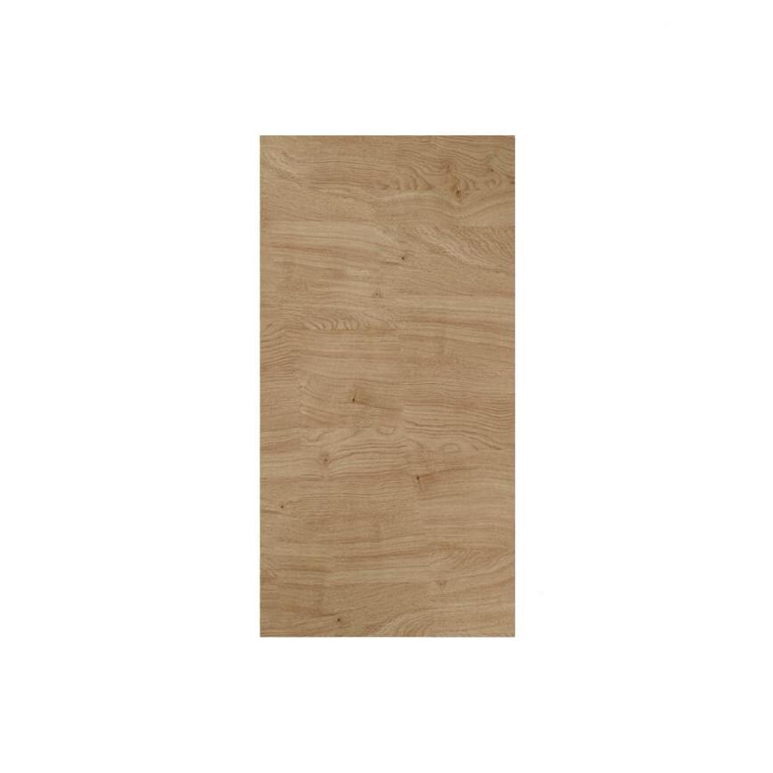 Clerkenwell Matt Natural Oak 1400mm x 750mm Tall Appliance Tower Kitchen Door Primary Cut Out