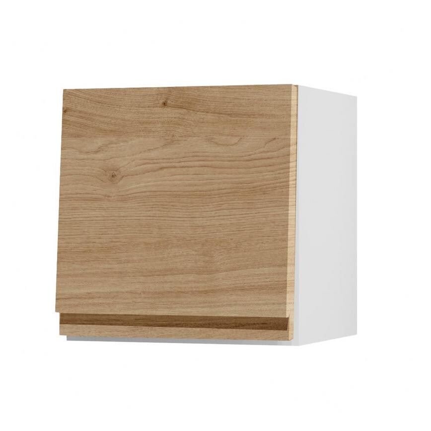 Clerkenwell Matt Natural Oak 360mm x 350mm Half Height Kitchen Door or Drawer Angled Open