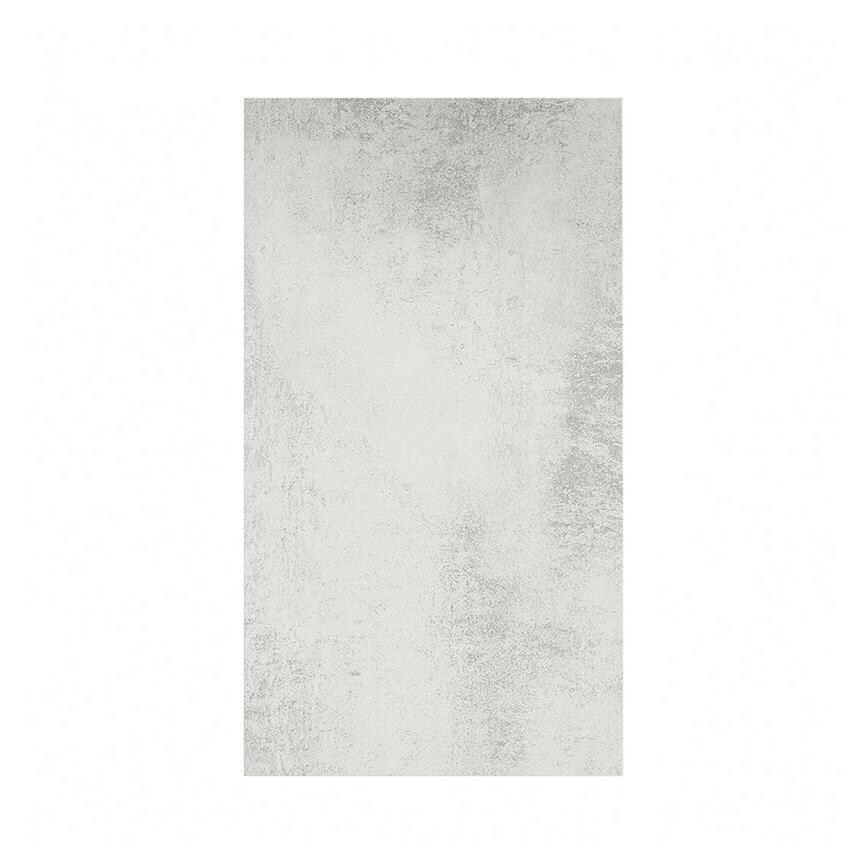 Hockley Textured White Stone 900mm x 500mm Tall Kitchen Door Primary Cut Out