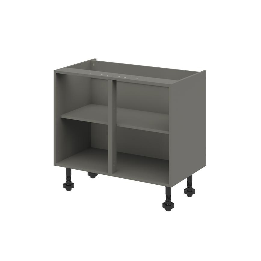 Croft Grey 720mm x 1000mm x 575mm Ready Assembled Base Cabinet