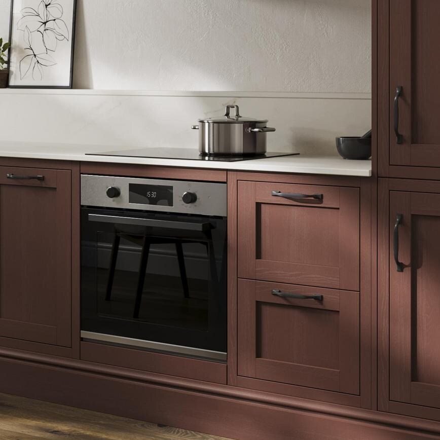 Earldbar Pewter Handle Ilfracombe Earth Red