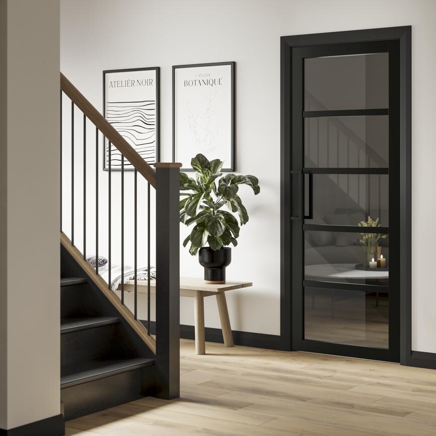 Clerkenwell Super Matt Black Hallway Additional