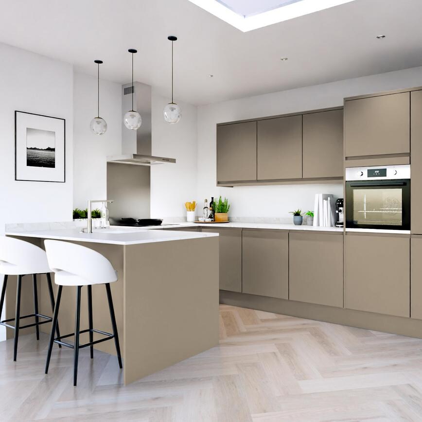 Clerkenwell Matt Metallic Bronze EKES Peninsula
