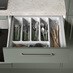 Greenwich Gloss Reed Green Drawer Storage