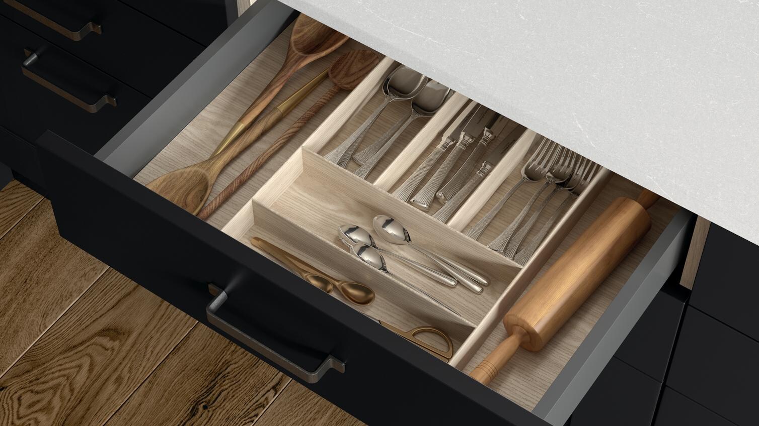Chelford Charcoal Drawer Cameo