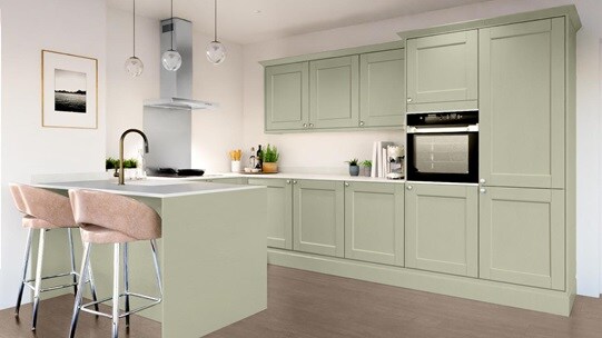 Bridgmere Sage Green EKES  Set Shot Peninsula