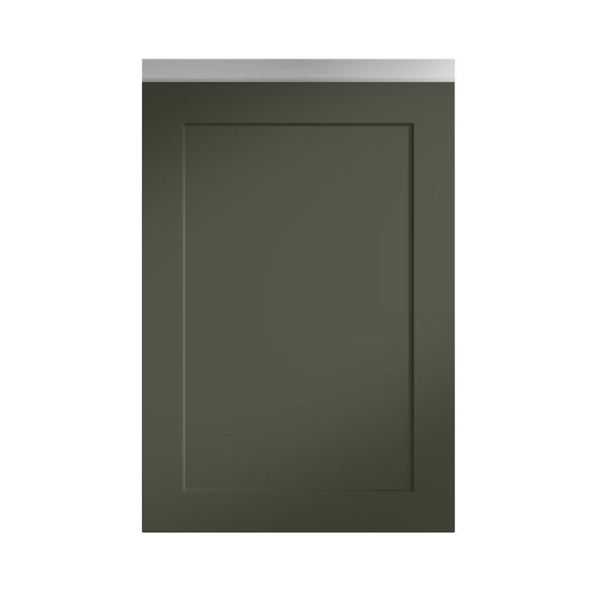 Frome Ash Green Handleless Frontal