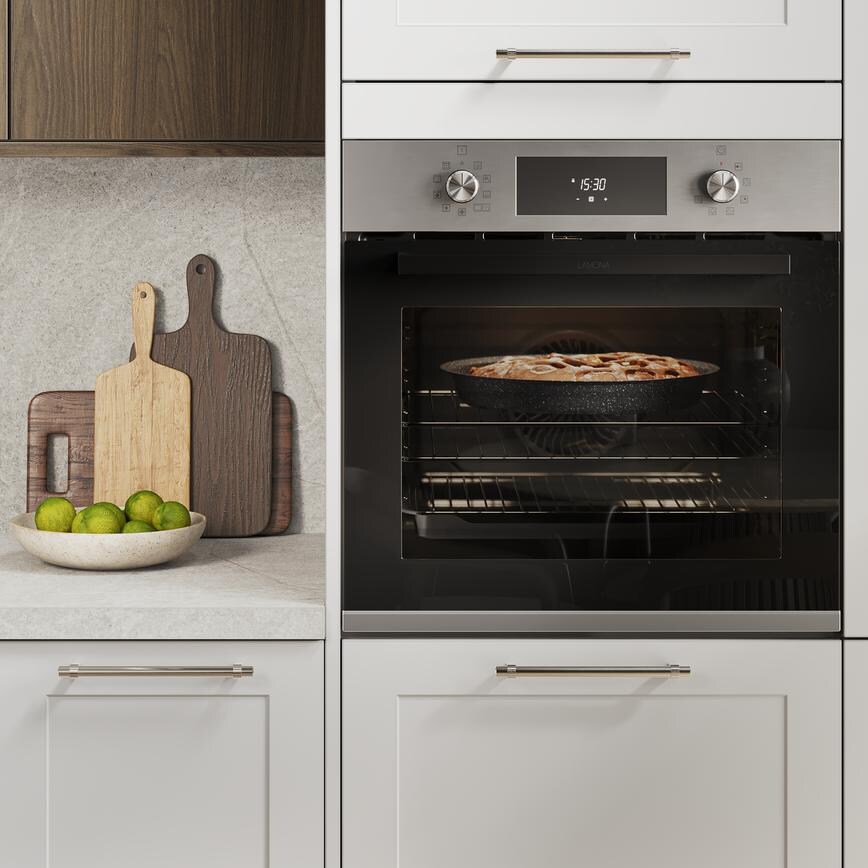 Frome Dove Grey & Hockley Textures Dark Oak Appliance