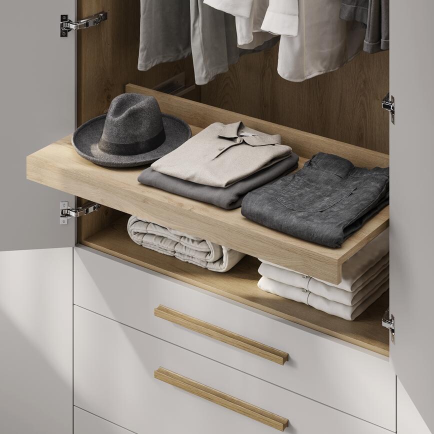 No-No Wardrobe Pull Out Shelf 1000