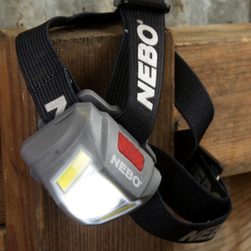 Nebo Duo Headtorch close-up