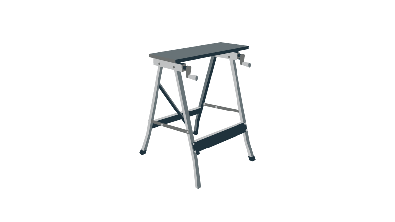 Sawhorses