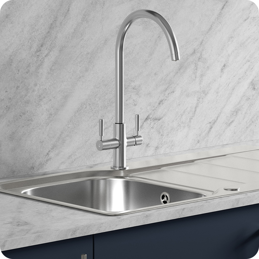 Pronteau stainless steel tap
