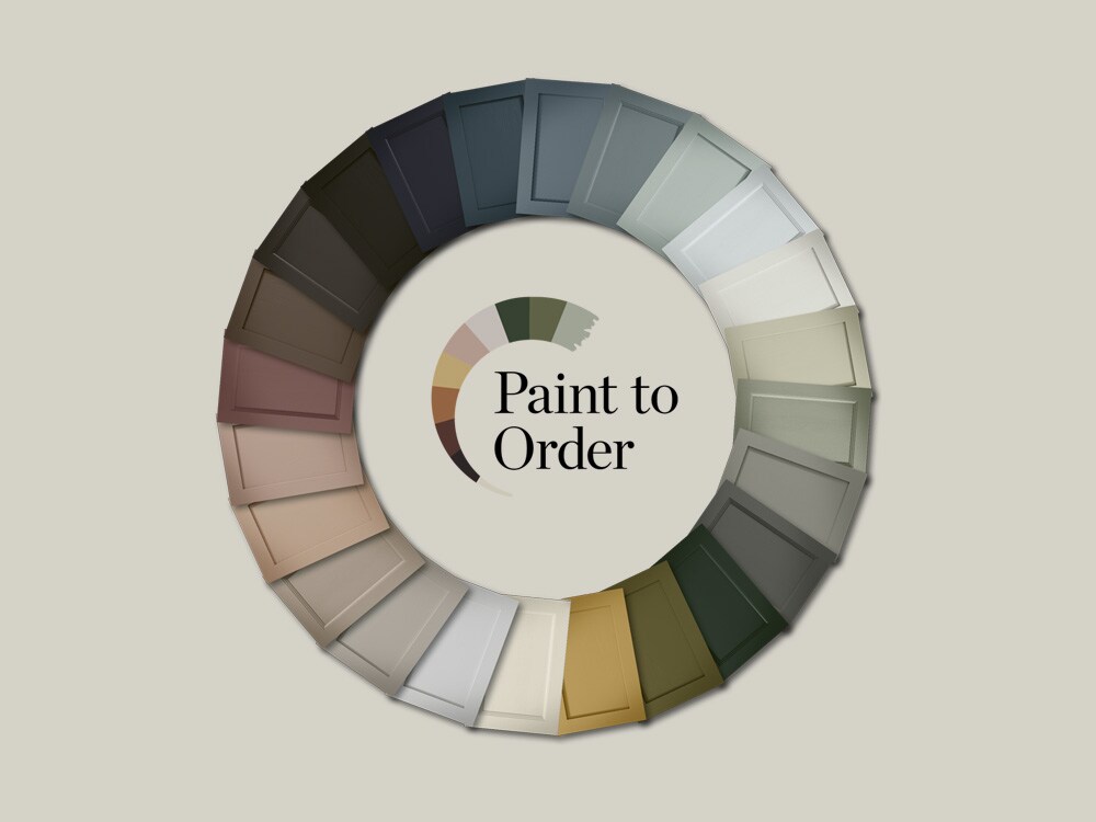 Paint to order kitchens