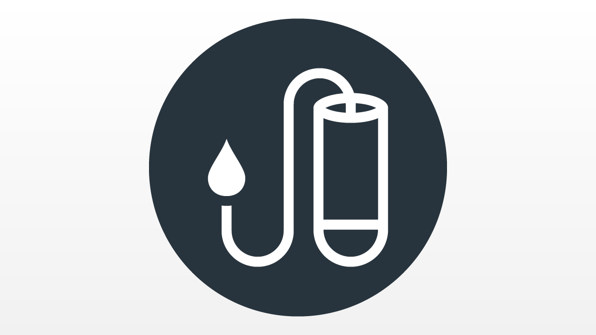 Illustration of boiling water tap filter